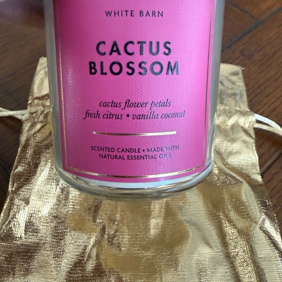 White Barn Cactus Blossom Candle - Pink and Black - Picture 4 of 4